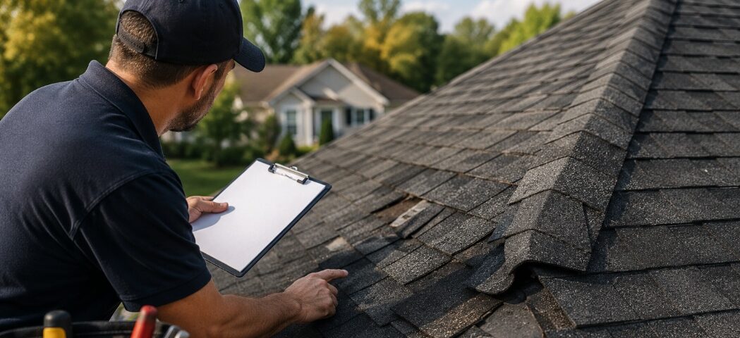 Roof inspection highlighting common roofing issues on a Sunnyvale, CA roofing project