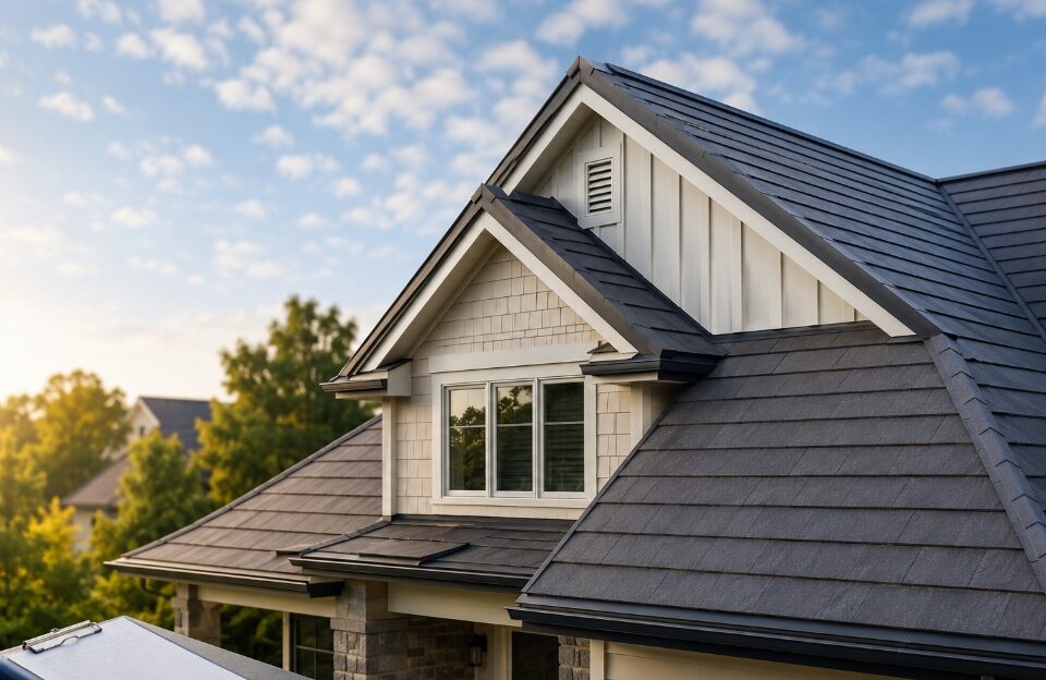 Santa Clara, CA roofing company with a quality metal roof.